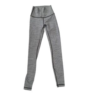 Lululemon Wunder Under High Rise Tight size 2 Heathered Dark Greem